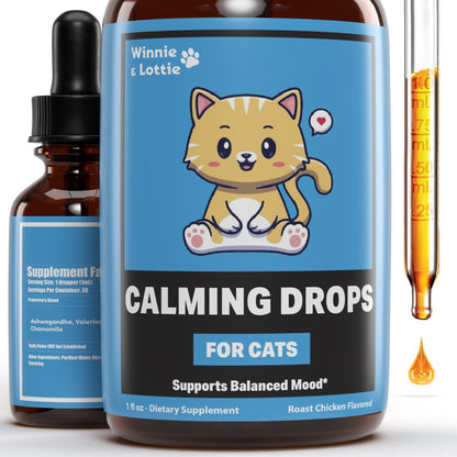 Winnie & Lottie Cat Calming Drops
